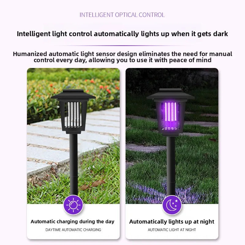 StarOLED outdoor solar mosquito lamp — view 2