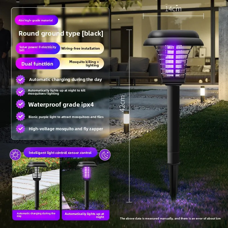 StarOLED outdoor solar UV insect trap — view 5