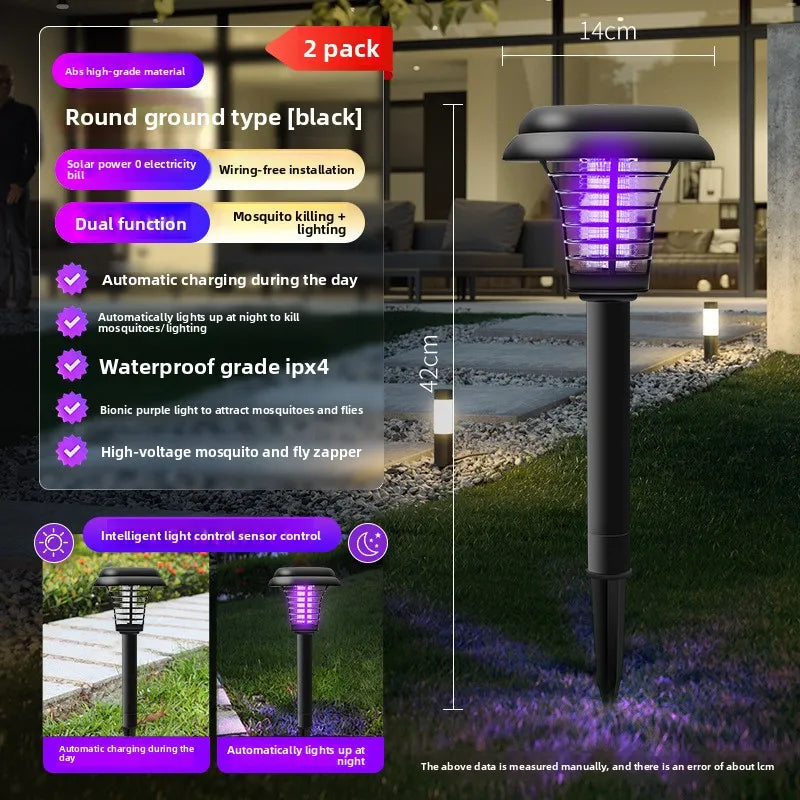 StarOLED outdoor solar UV insect trap — view 7