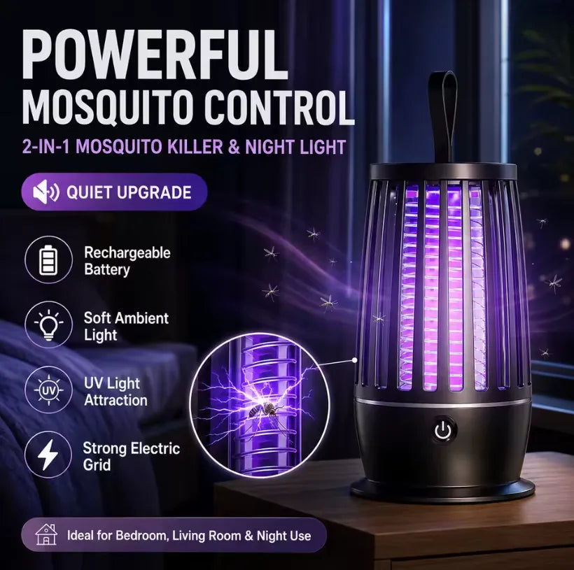 StarOLED indoor UV insect trap lamp — view 4